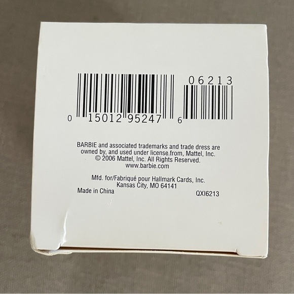 NEW Barbie Hallmark Ornament 2006 Barbie as Genevieve 12 Dancing Princesses NIB - Picture 4 of 5